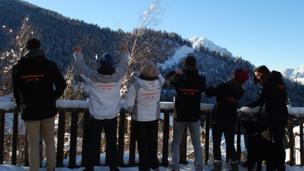 Het team van Chalet Beyond.